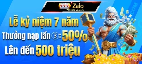 Khuyến Mãi 777ZALO – Ưu Đãi Hấp Dẫn Cho Mọi Thành Viên